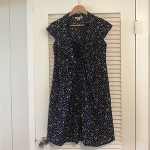 Motherhood Maternity shift dress with tie